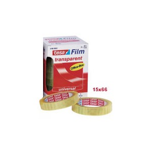 ADESIVO TESA TRANSPARENT FILM 15X66