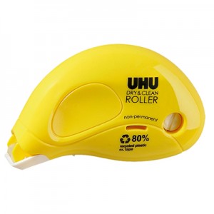 COLLA UHU ROLLER REMOVIBILE DRY&CLEAN