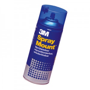 COLLA SPRAY 3M MOUNT RIPOSIZIONABILE 400 ML