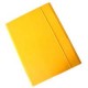 CARTELLINA OFFICE LINE PROTOCOLLO 3 LEMBI C-ELASTICO GIALLO LUCIDA