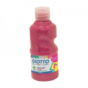 TEMPERA GIOTTO GLITTER 250 ML. MAGENTA