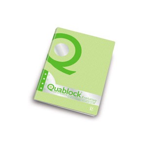 QUABLOCK EVOLUTION COLLATO RINFORZATO A4 FG.40.GR.80 4M 