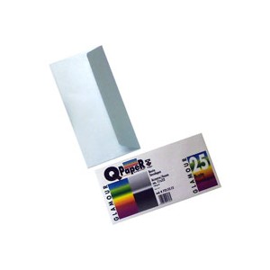 BUSTA Q/PAPER 11X22 GLAMOUR GR.120 PZ.25 AZZURRO B722.52 