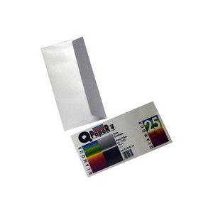 BUSTA Q/PAPER 11X22 GLAMOUR GR.120 PZ.25 BIANCO B722.61 