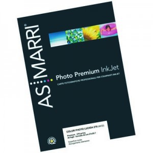 CARTA COLOR PHOTO LUCIDA PREMIUM GR.270 A4 FG.40 MARRI 8432 