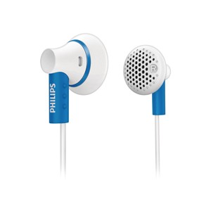 AURICOLARE PHILIPS BLU BIANCO SHE3000BL 