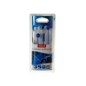 AURICOLARI IN-EAR CON MICROFONO SUL FILO 303566.00.CN BLU  