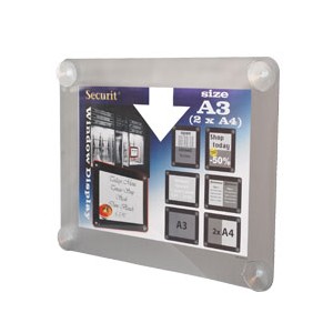 DISPLAY INFORMATIVO A VENTOSE x F.to A3 GRIGIO 