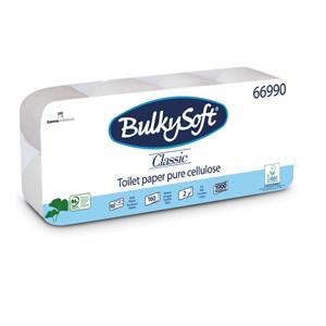 Pacco 10 rotoli Carta Igienica 160 strappi Classic BulkySoft  