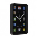 OROLOGIO PARETE SMARTPHONE 20X32CM NERO KOOPMAN 