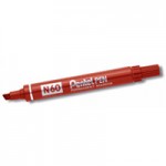 MARKER PENTEL PEN N60 PUNTA SCALPELLO ROSSO